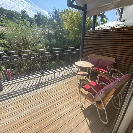 Pour 6 En Centre-ville D'arcachon Avec Terrasse, Parking Et Wifi - Fr-1-474-174